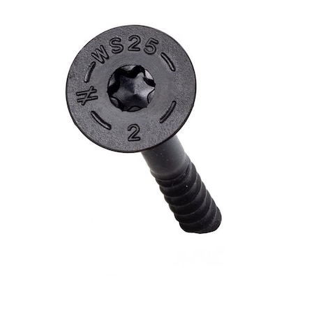 Simpson Strong-Tie Wood Screw, #17, 2 in, Hex Drive SDWS25200DBBR50